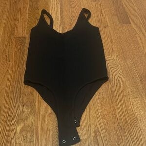 Black Tank Bodysuit